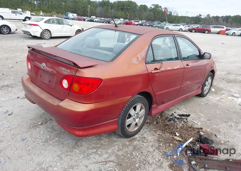 2003 Toyota Corolla S z USA, uszkodzony, nr VIN 2T1BR32EX3C019190
